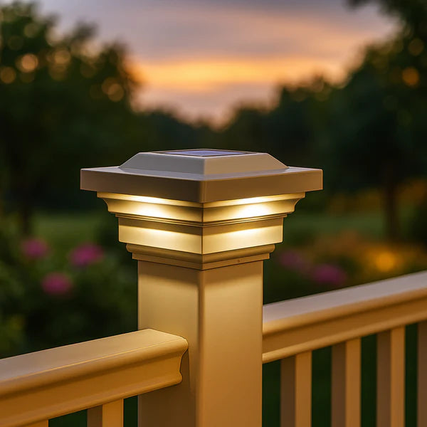 Regal Solar Post Cap - Tan