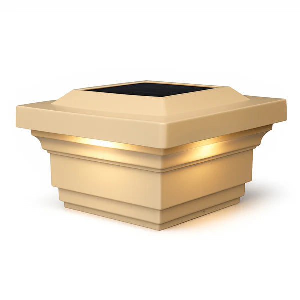 Regal Solar Post Cap - Tan
