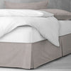 Austin Taupe Bedskirt Full
