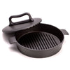 Cast Iron Grill Pan with Press Lid