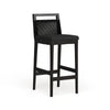 Darin Black/ Black Cushion Bar Stool