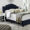 Theron Navy Bed (Queen)