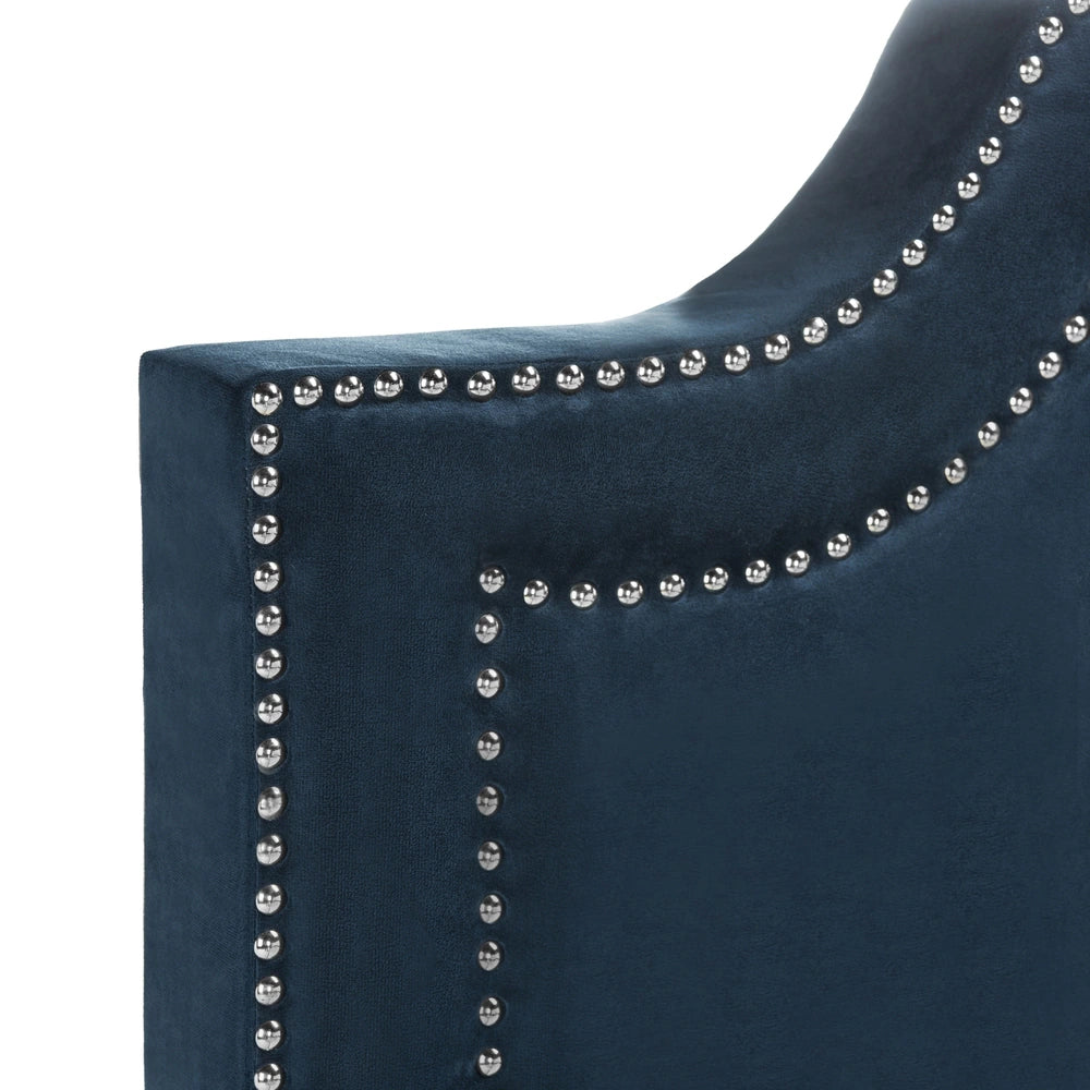 Theron Navy Bed (Queen)