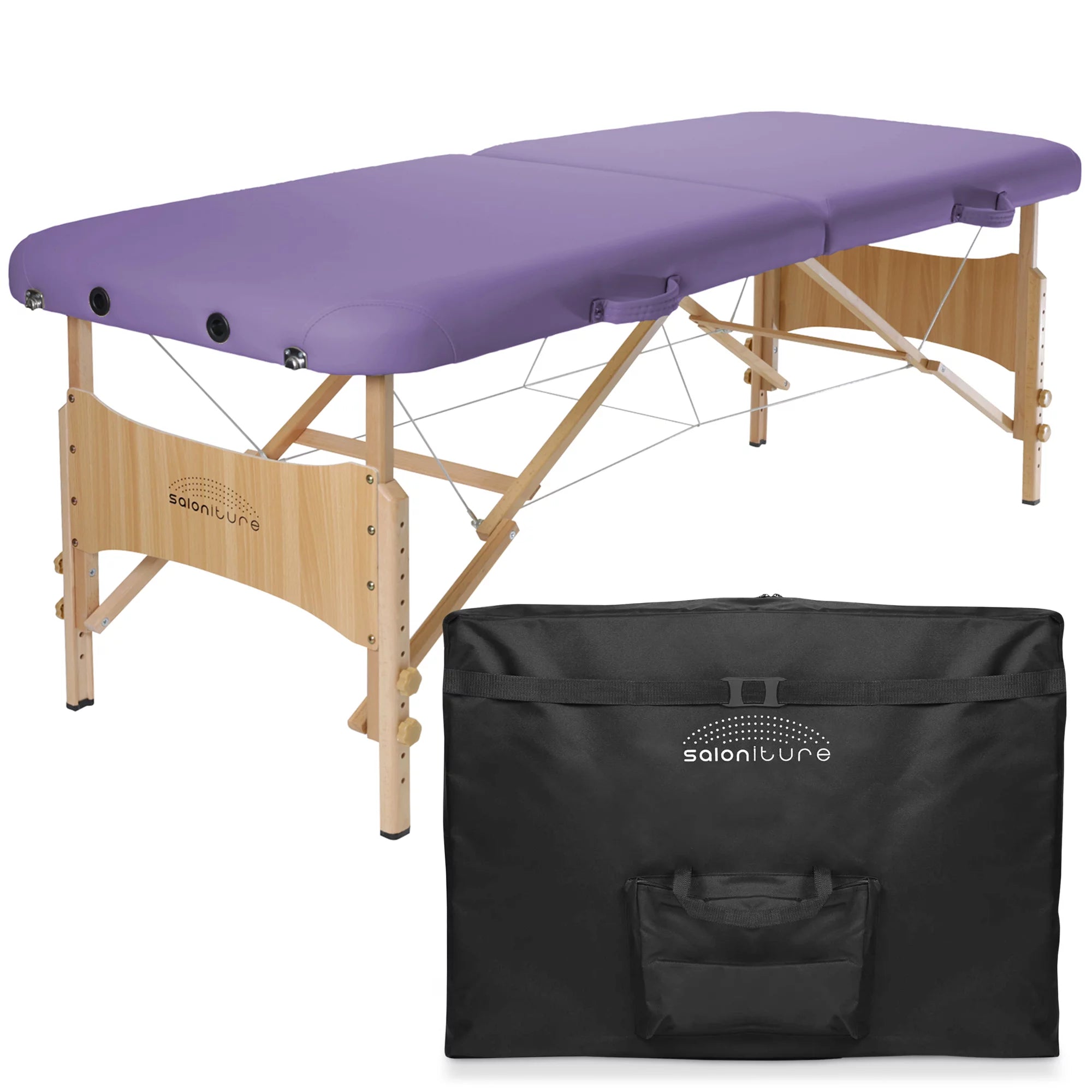 Basic Portable Folding Massage Table - Lavender