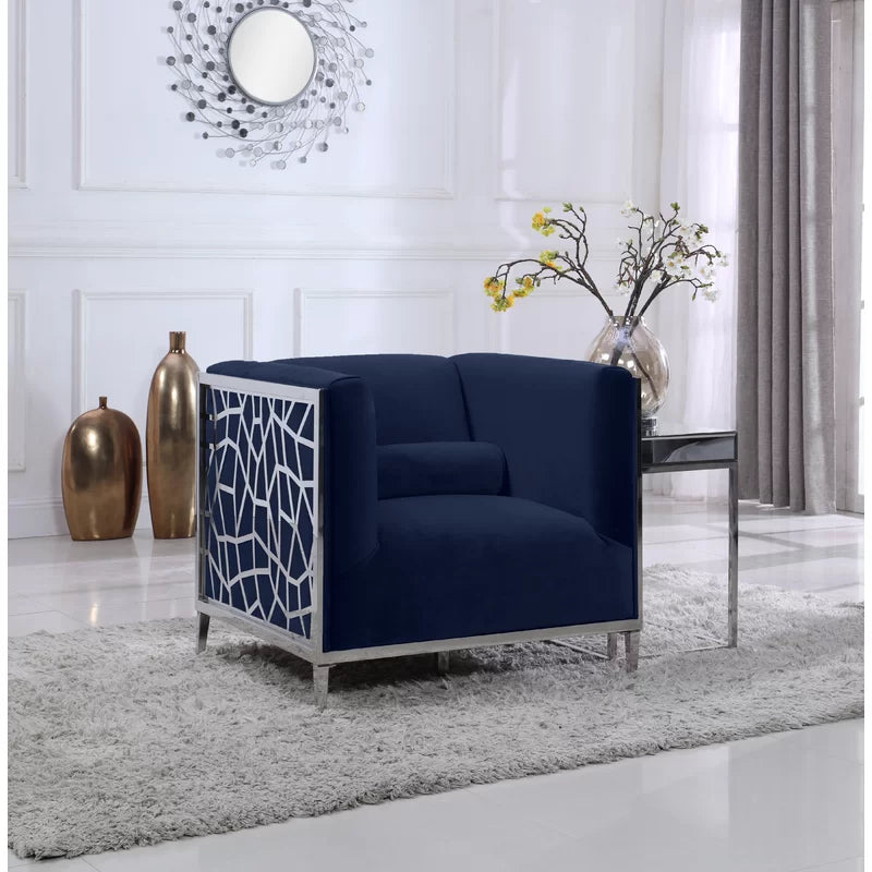 Sansa Velvet Armchair SHOWROOM ITEM ONLY