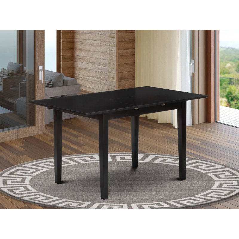 Sarvey Extendable Solid Wood Dining Table