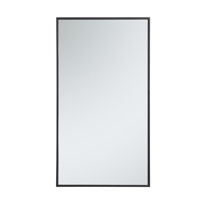 Black Savina Metal Mirror