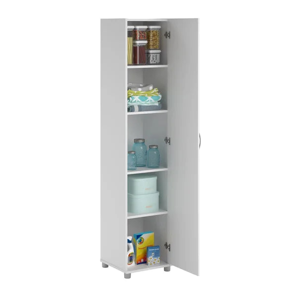 White Scholl  Utility Storage Cabinet