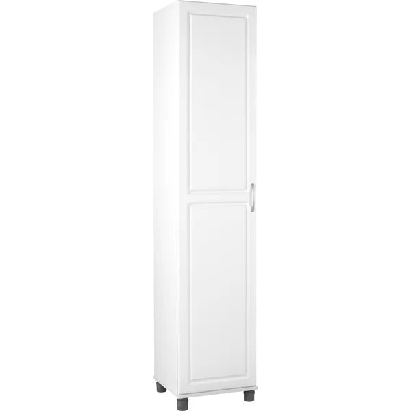 White Scholl  Utility Storage Cabinet