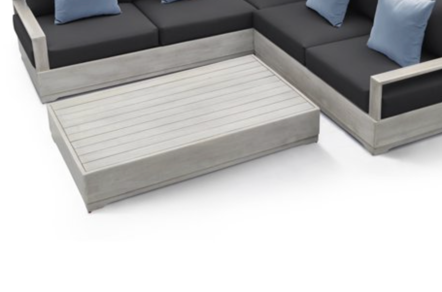 Beranda Gray Patio Outdoor Coffee Table