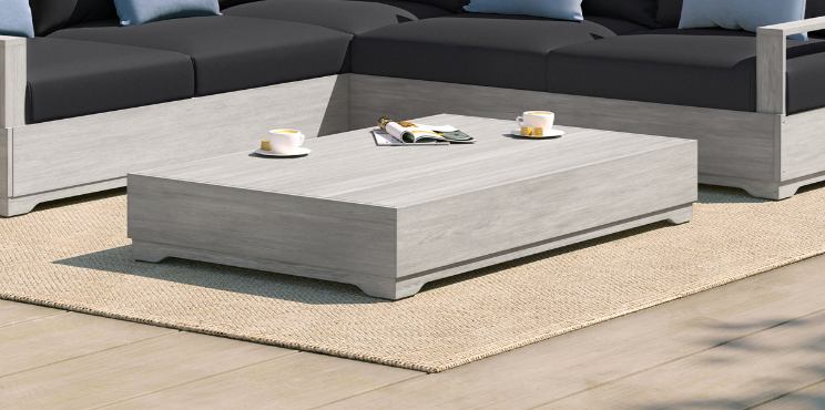 Beranda Gray Patio Outdoor Coffee Table