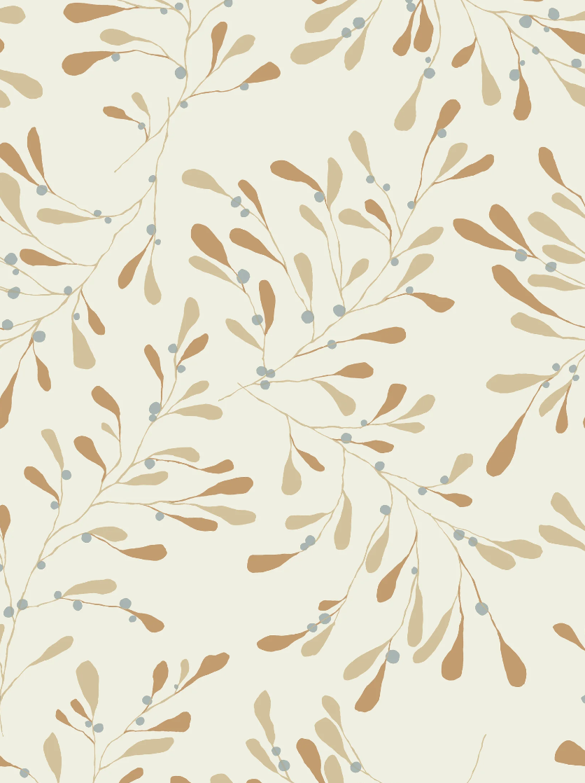 Susan Hable Floral Wallpaper