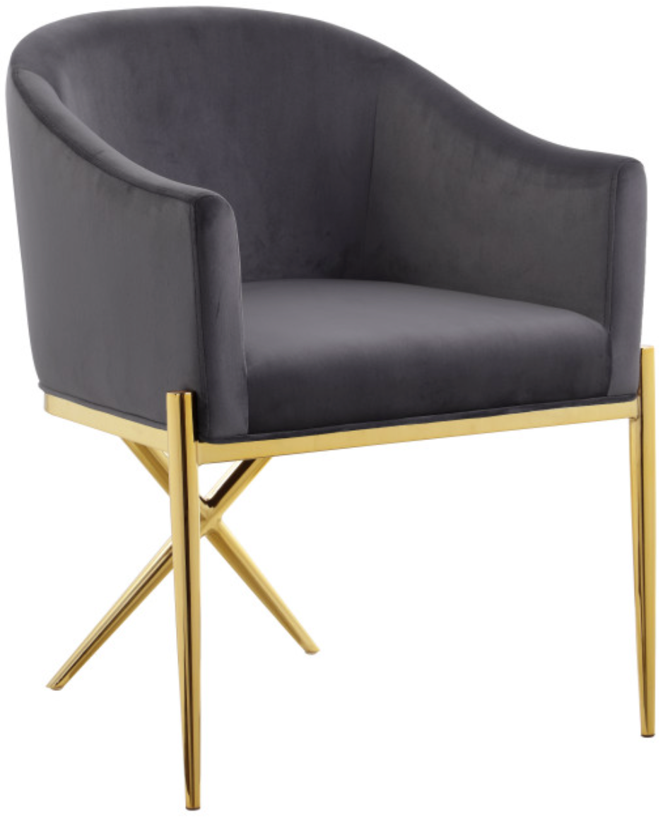 Xavier Velvet Dining Chair