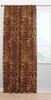 Mid-Century Leopard Print Single Curtain Panel