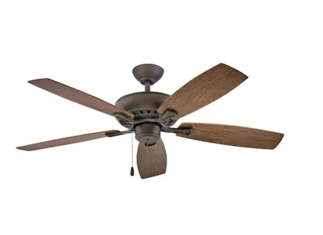 52 in. Indoor/Outdoor Metallic Matte Bronze Ceiling Fan Pull Chain