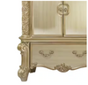 Vendome Gold Patina and Bone 3 -Drawer Chest of Drawers