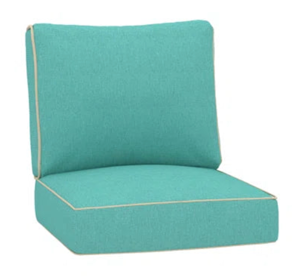 Northchase single Outdoor Seat / Back Cushion