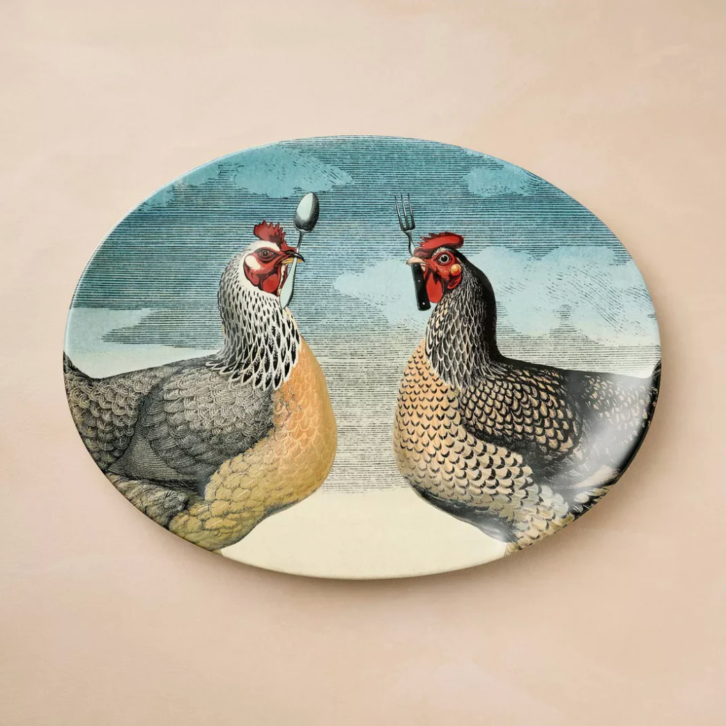 "Hungry Chickens" by John Derian