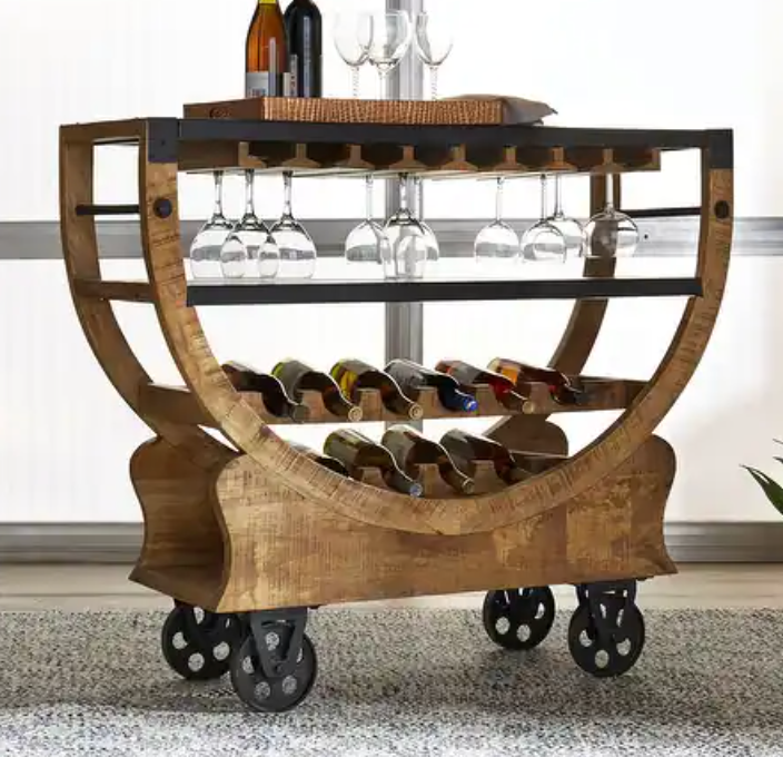 Danley Accent Bar Trolley SHOWROOM ONLY ITEM