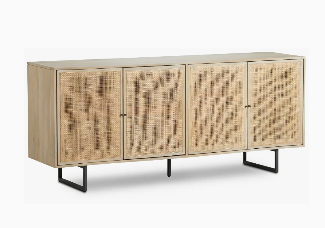 Malibu Light Tone Credenza SHOWROOM ONLY ITEM