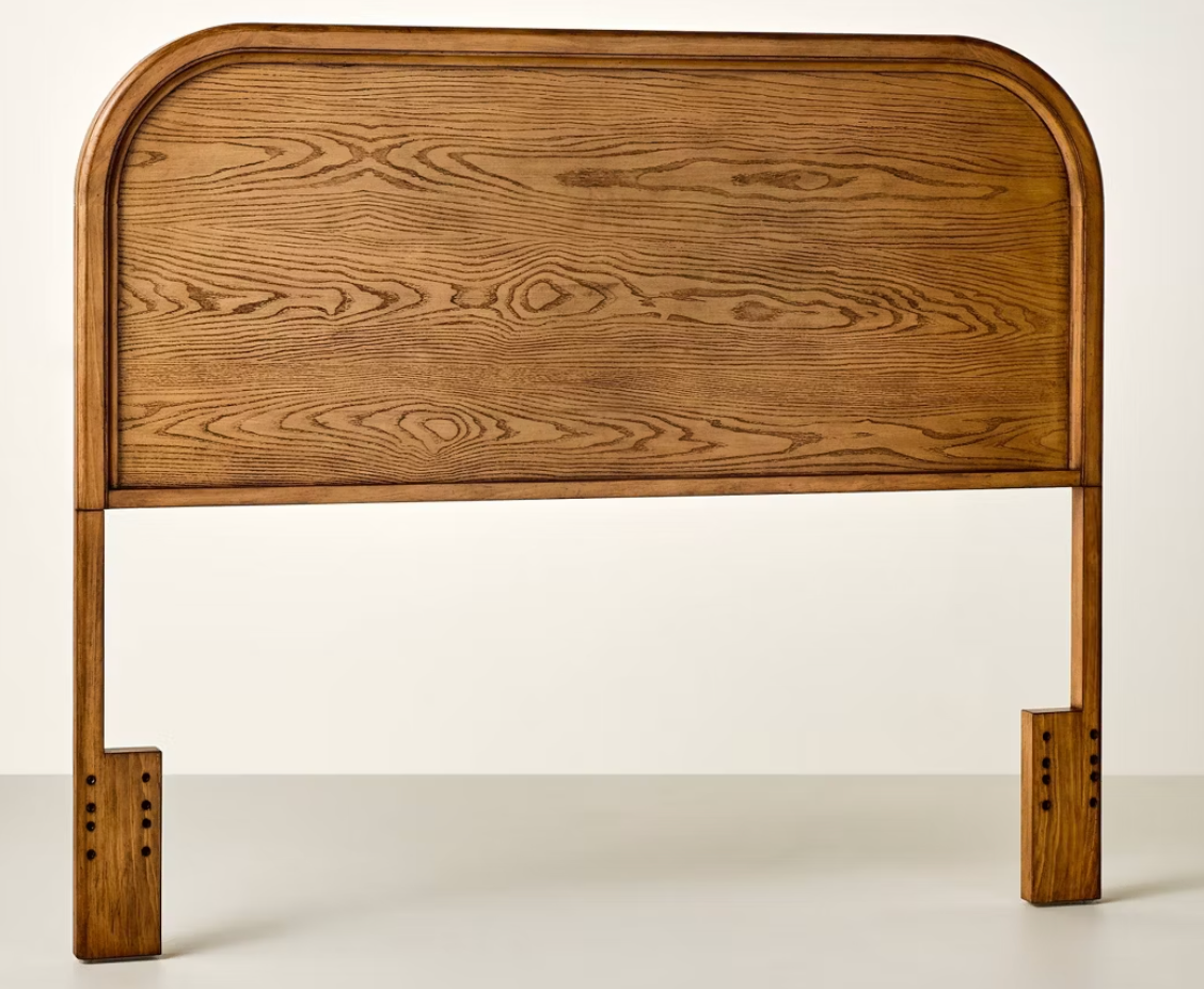 Traditional Wooden Headboard - Aged Oak - Hearth & Hand™ with Magnolia  SHOWROOM ITEM