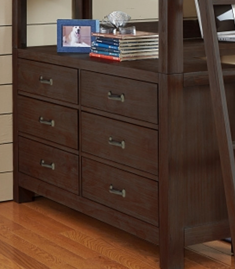 6-Drawer Dresser  Espresso SHOWROOM ITEM