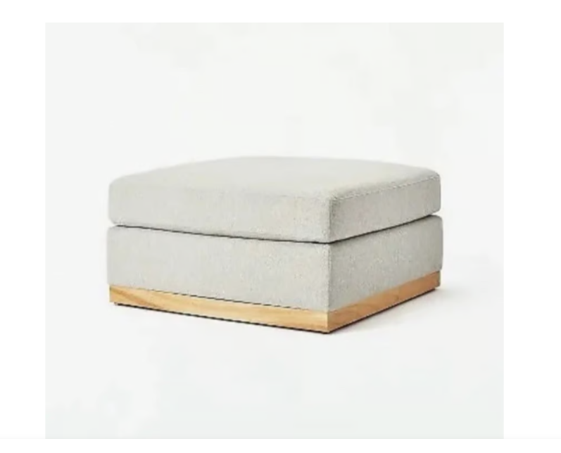 Woodland Hills Ottoman Light Gray