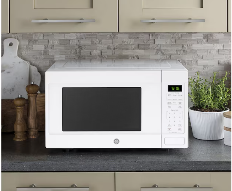 Large Sensor Cooking Controls Countertop Microwave ( White )