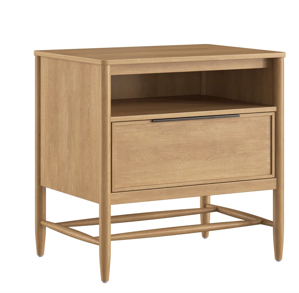 Details by Becki Owens, Cossette Nightstand, Blonde SHOWROOM ITEM