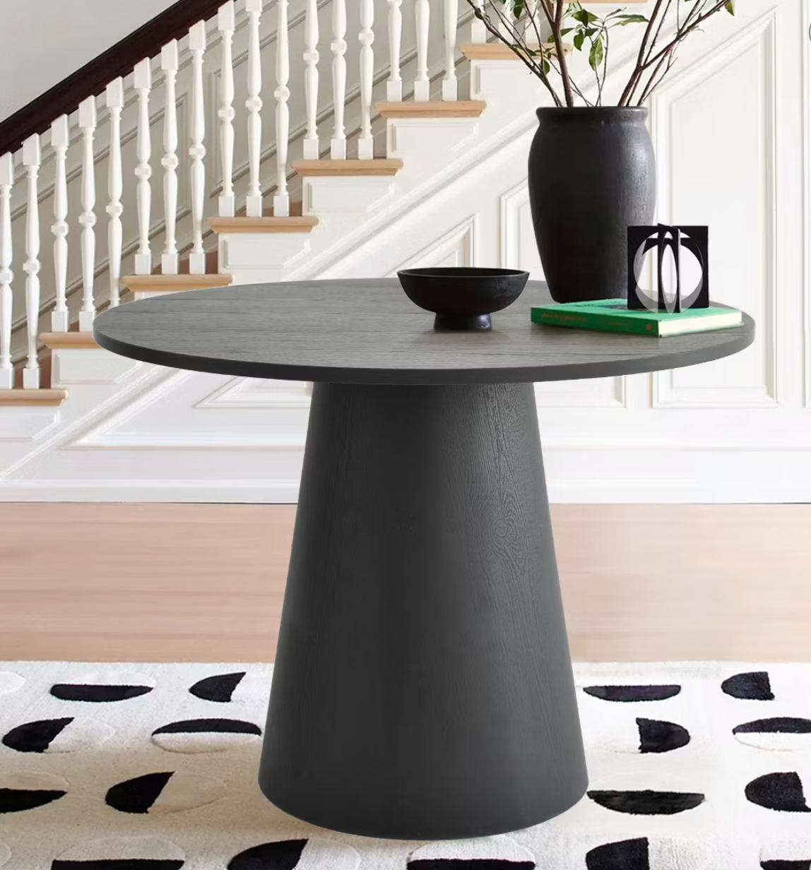 34" Round Pedestal Dining Table SHOWROOM ITEM
