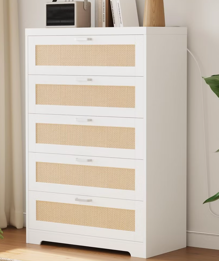 47.27" Elegant Dresser with 5 Drawers SHOWROOM ITEM