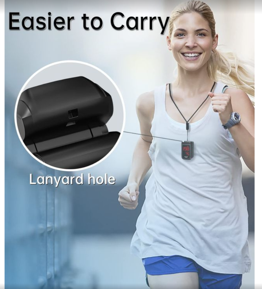 Pulse Oximeter Fingertip- Mini Oximeter Oxygen Saturation Monitor for SpO2/Heart Rate/PI, with Auto Graph Display,FSA/HSA Eligible