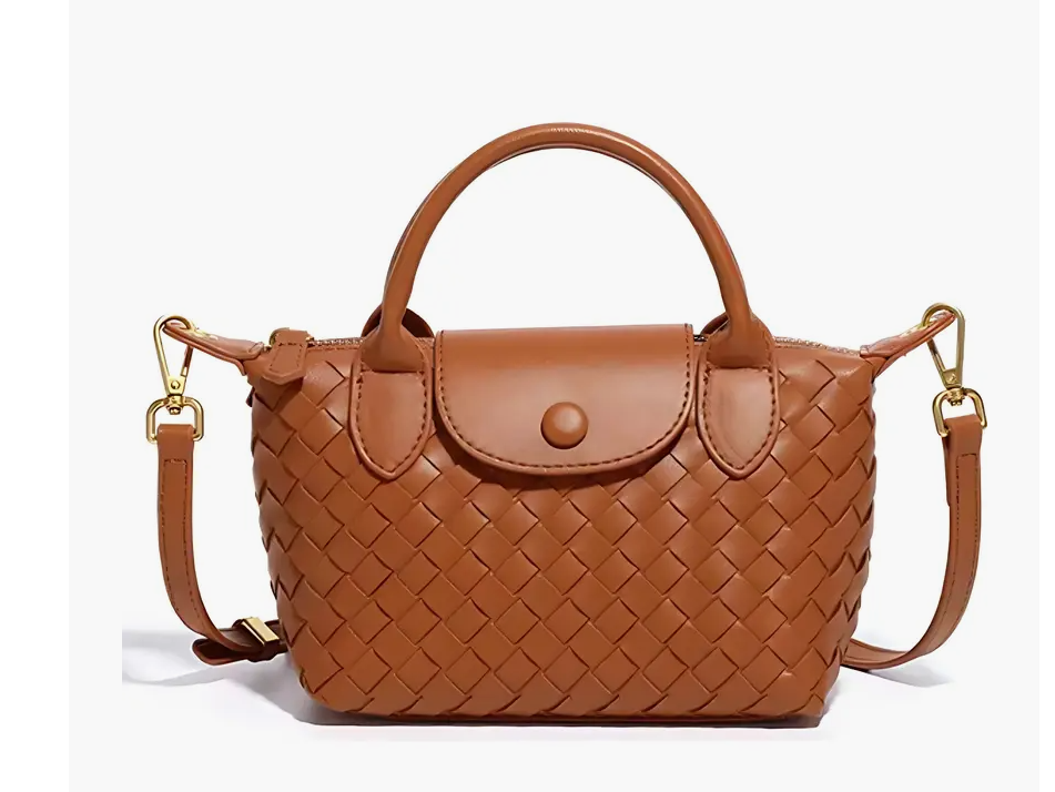 Monica Woven Top Handle Bag-SHOWROOM ITEM