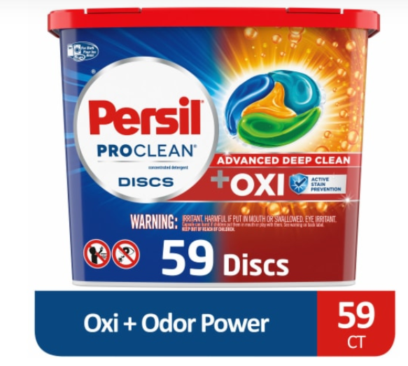 ProClean Plus Oxi Power Discs Laundry Detergent, final cut