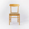 SET OF 2 Studio McGee Logan Wood Dining Chair with Woven Seat