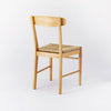 SET OF 2 Studio McGee Logan Wood Dining Chair with Woven Seat