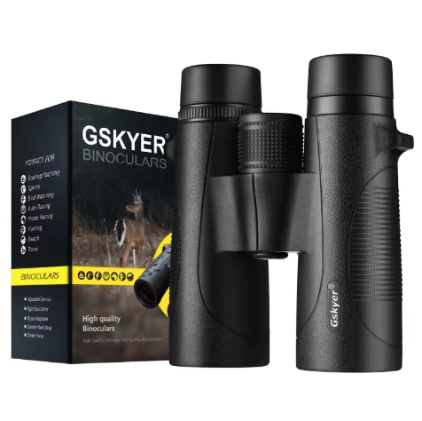 Binoculars for Adults and Kids, Hunting, Bird Watching Travel Concerts Sports Stargazing and Planets-Large Lens Prism-with Phone Mount