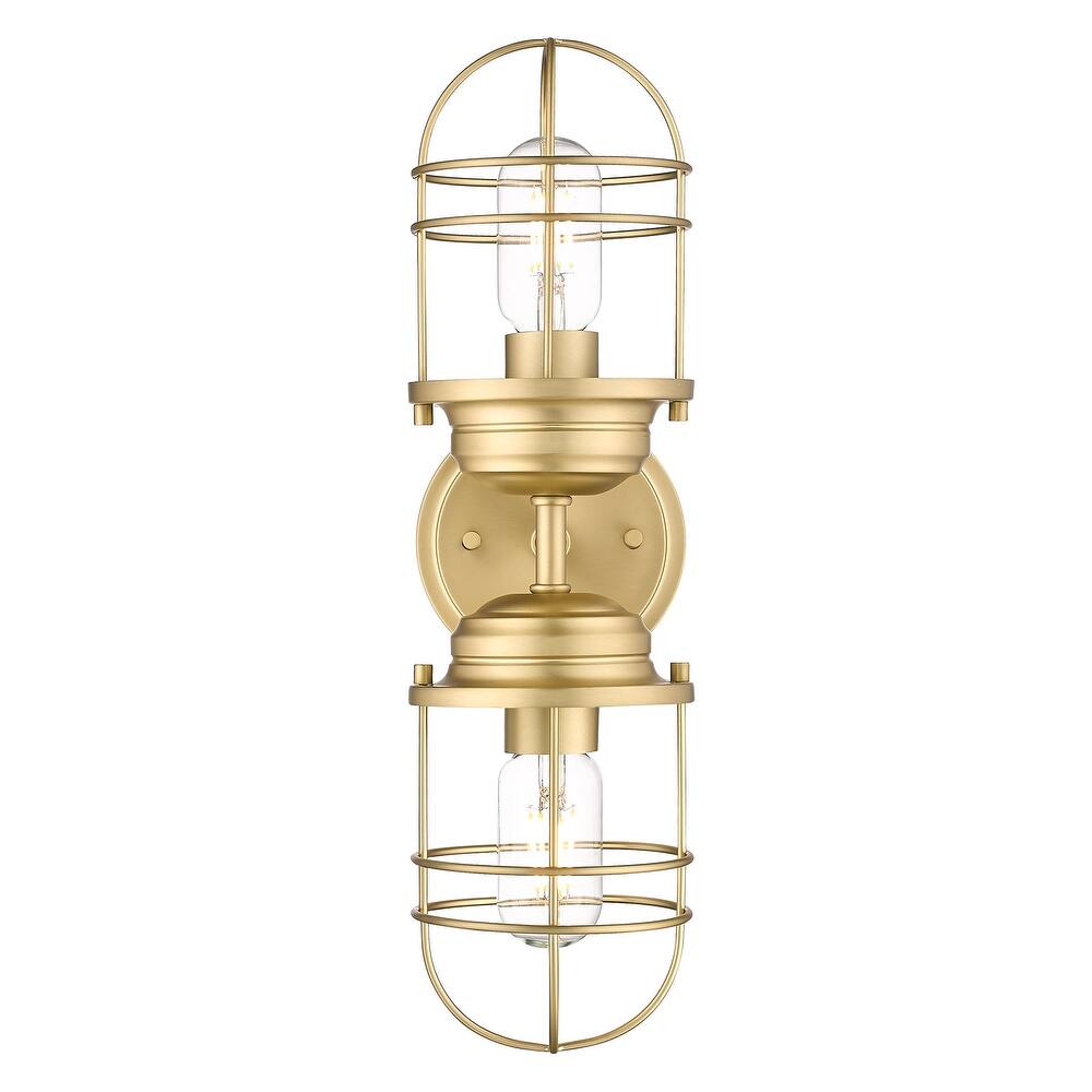 Seaport 2 Light Wall Sconce,