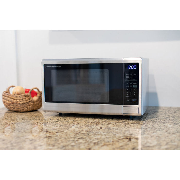 1.4 Cubic Feet cu. ft. Countertop Microwave with Sensor Cooking
