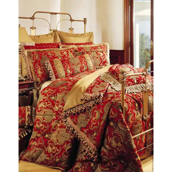 Sherry Kline China Art Red 6-piece Comforter Set - King