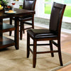 SET OF 2  Shirley Counter stools in Espresso