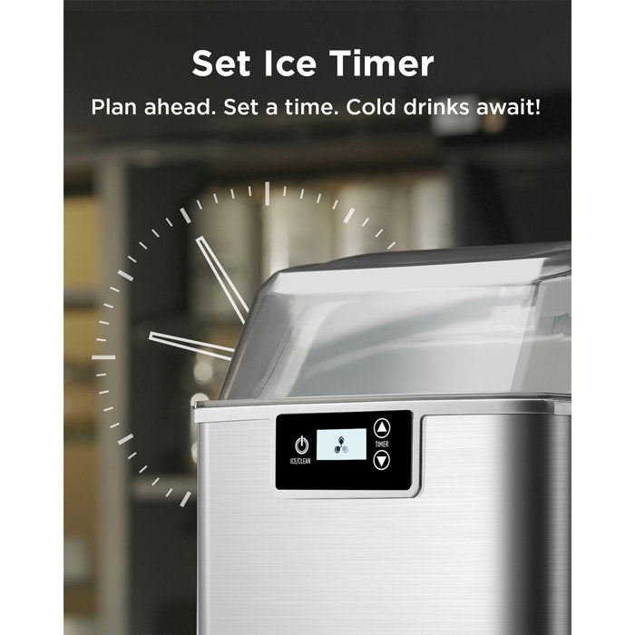 Daily Production Nugget Clear Ice Portable Ice Maker – Salvage & Co Indy