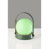 Millie LED Color Changing Table Lantern - Sage