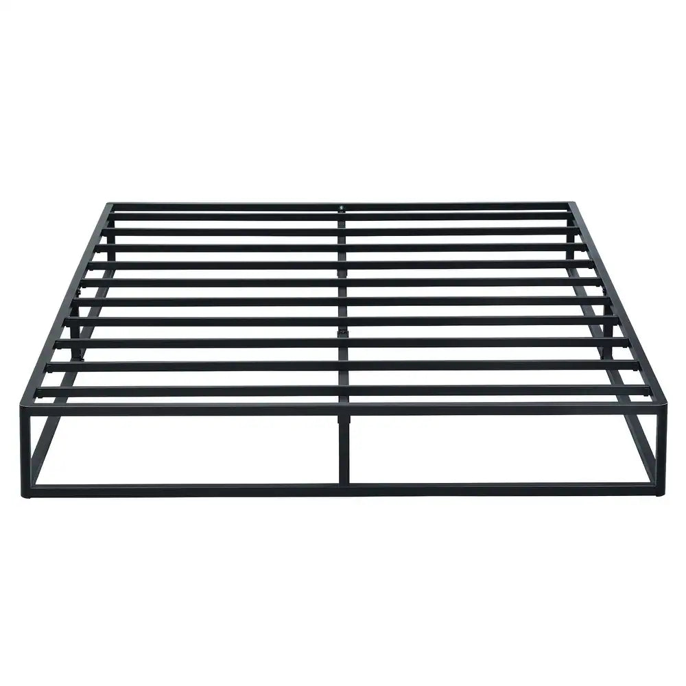 9-inch Heavy Duty Low Profile Bed Frame, No Box Spring Needed - Queen