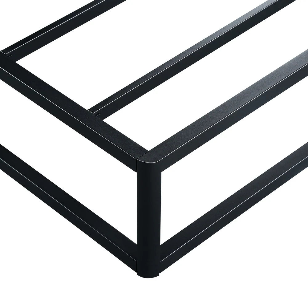 9-inch Heavy Duty Low Profile Bed Frame, No Box Spring Needed - Queen