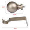Southwell Adjustable Single Curtain Rod