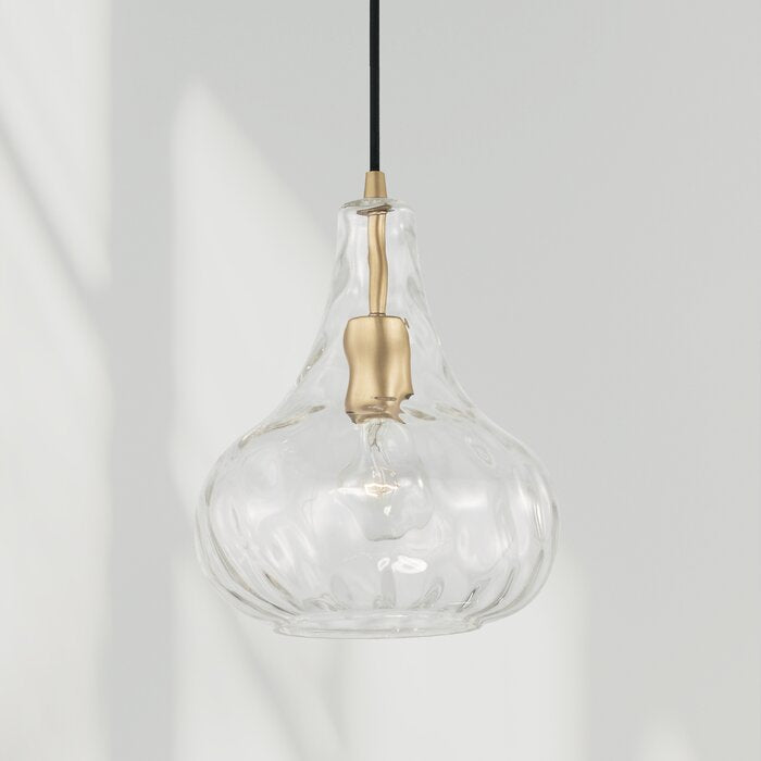 Spurling 1 - Light Single Teardrop Pendant