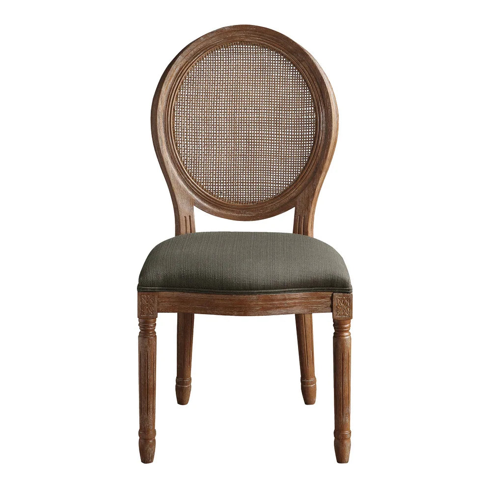 Stella Oval Back Chair - Green