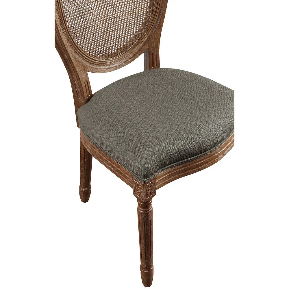 Stella Oval Back Chair - Green