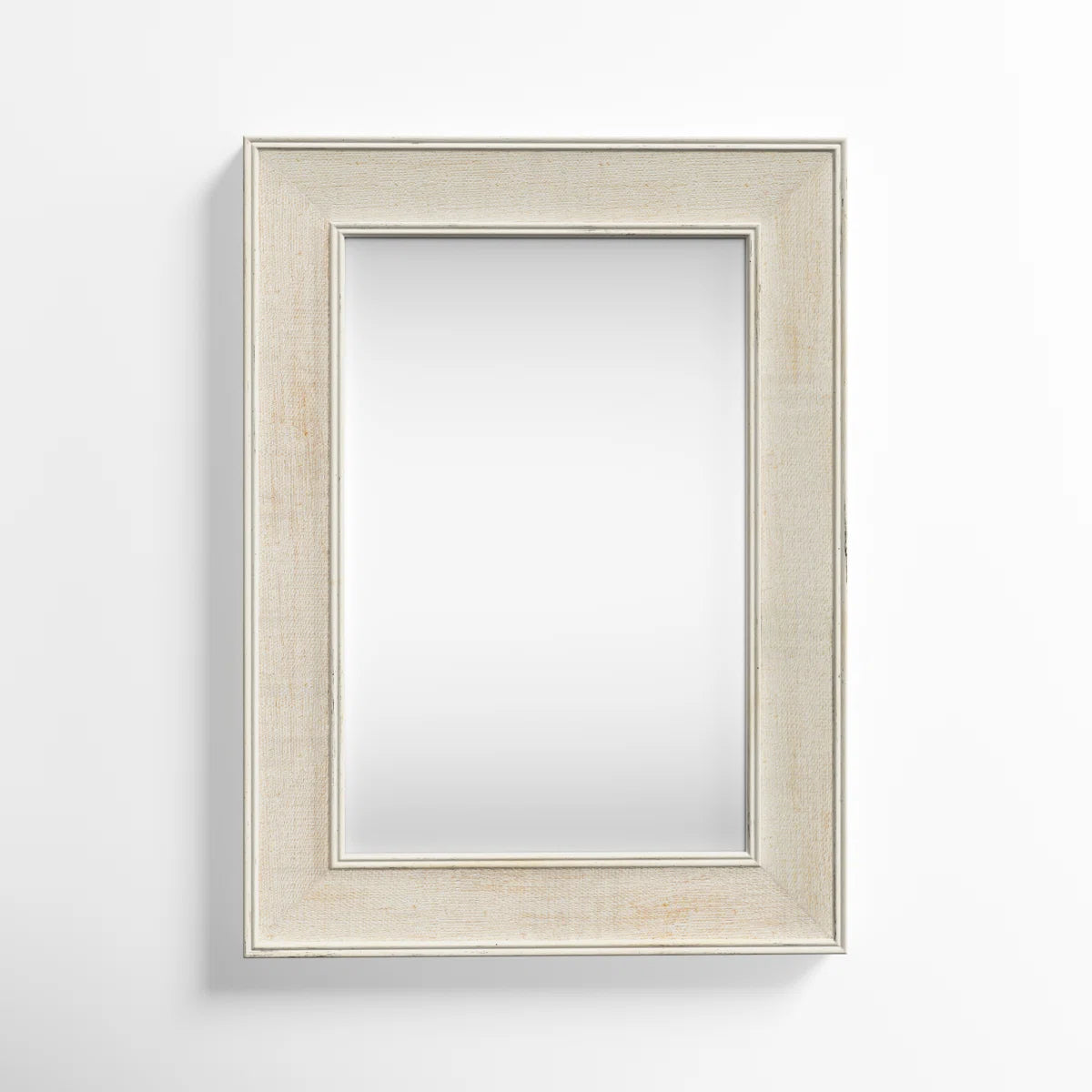 Stewart Rattan Flat Wall Mirror - SHOWROOM ITEM